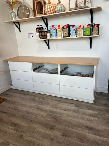 Straight Laminate Countertop with Backsplash